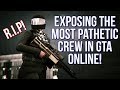 Exposing the most pathetic crew in gta online for modding and lying