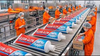 We Found the Ultimate Toothpaste Mega Factory | You Won't Believe How Fast They Make Toothpaste