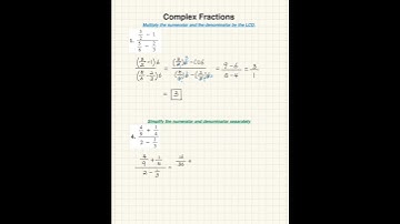 Complex Fractions Series #1 – Two smart strategies to simplify!