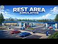 New Simulation Game that Combines a Gas Station, a Supermarket and a Car Wash - Rest Area Simulator