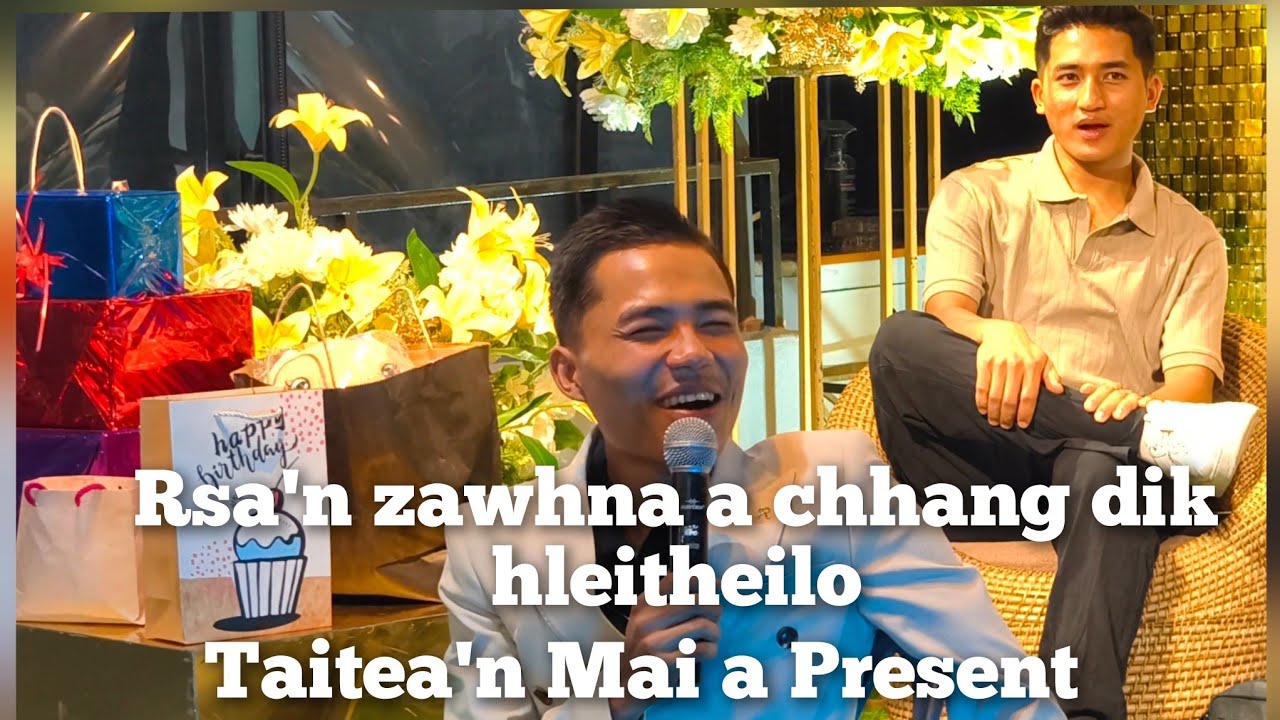 Rsa'n zawhna a chhang dik theilo. A fans meet a pui hle.