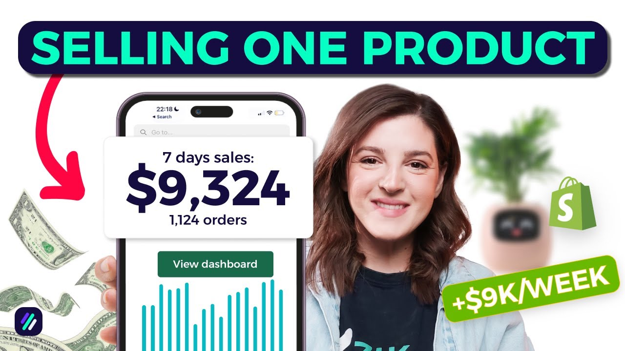 $10k in 7 Days Dropshipping ONE Product On Shopify