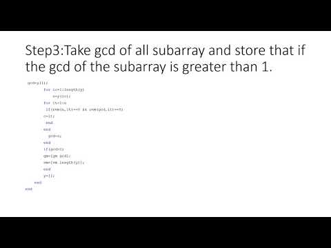 Longest Divisor Run | MATLAB
