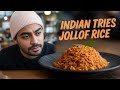 My Indian friend trying African food for the first time 