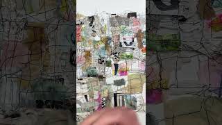 Days 1-10 of The 100 Day Project 2024 - Stitched Collages