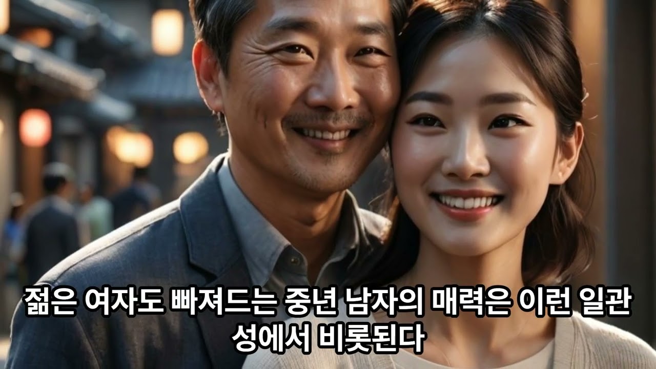 젊은 여자도 빠져드는 중년 남자의 매력 6가지 나이가 매력이 되는 진짜 이유