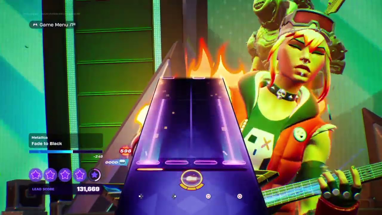 Fortnite festival (Fade to black, Hard difficulty)