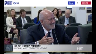 Dr. Murphy testifies to KY's Joint Committee on Health Services re: KY's buprenorphine regulation.
