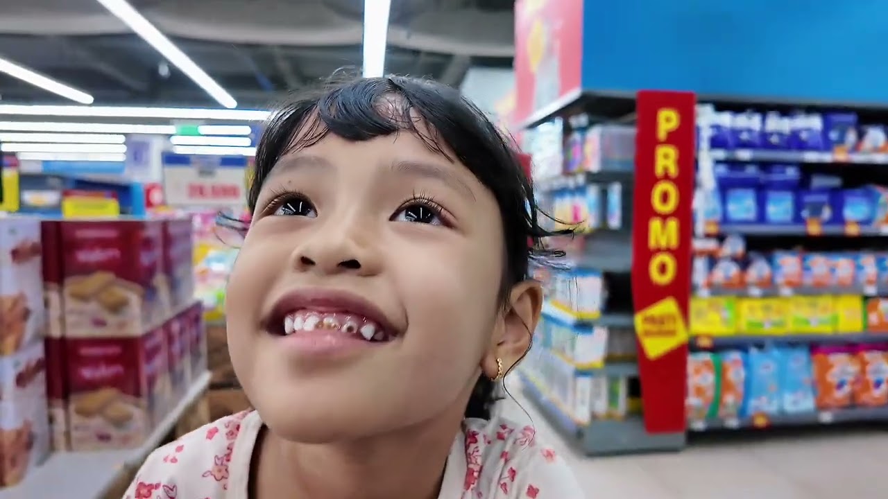 belanja bareng mama dan papa