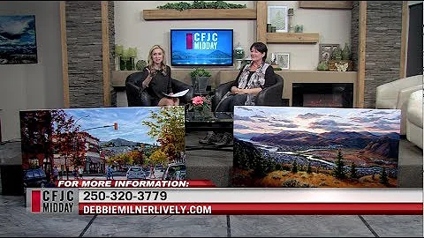 CFJC Midday - Sept 26 - Artist Debbie Milner Lively