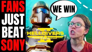 Gamers Just WON Against Sony!!! | Helldivers 2 Decision REVERSED After MASSIVE Fan Backlash!