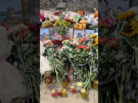 😭😭😭Україна в сльозах: двір у Києві став місцем жалоби