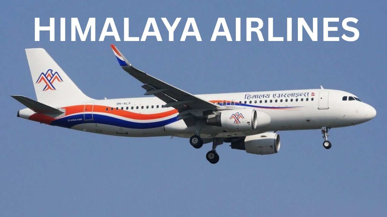 Himalaya Airlines Takeoff From Kathmandu Airport 