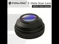 F-theta Scan Lens Field Lens 1064nm 50x50 - 300x300mm F63-420mm
