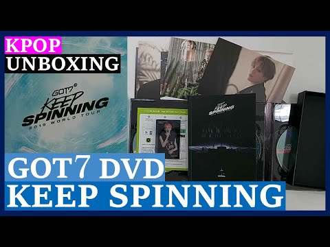 Unboxing GOT7 [KEEP SPINNING 2019 WORLD TOUR] DVD 갓세븐