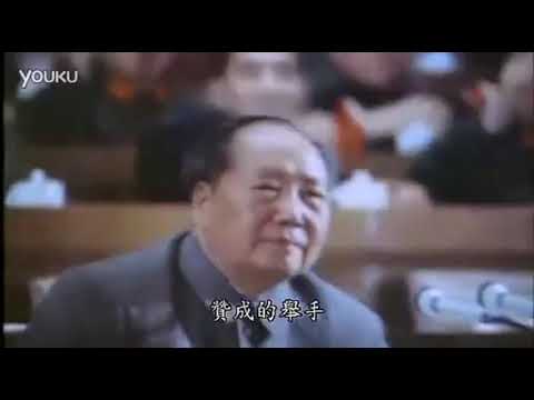 【毛泽东珍贵影像】王的蔑视！毛泽东中共九大灵魂拷问“赞成不赞成啊？”