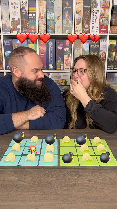 Play The Boom Boom Challenge With Us! #boardgames #gamenight #couple #fun