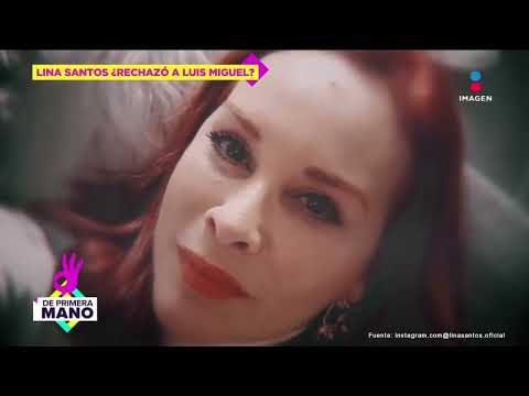 ¿Lina Santos NO cayó en los encantos de Luis Miguel? La actriz DESMIENTE los rumores