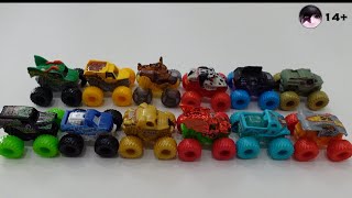 2023 MONSTER JAM MINI SERIES 12 MONSTER TRUCKS