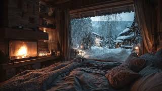 Instrumental Piano with Fireplace Ambience for Mindful Relaxation and Healing Rest