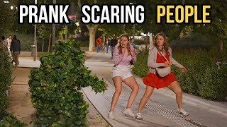 Bushman Prank: Funny Falls and Scares in Madrid !