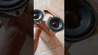 ajur box cla 2 in doubel, hantaman bas dasyat #speaker #boxcla #miniature