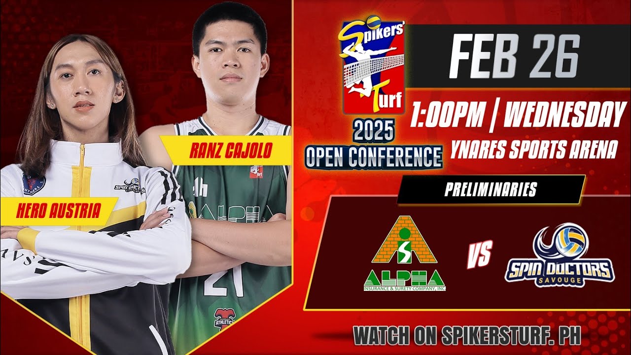 ALPHA INSURANCE vs. SAVOUGE - Full Match | Preliminaries | 2025 Spikers' Turf Open Conference