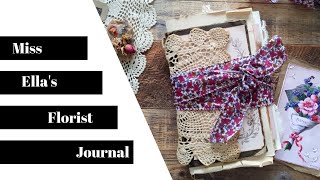 Miss Ella's Florist Junk Journal by Angela Senechal!