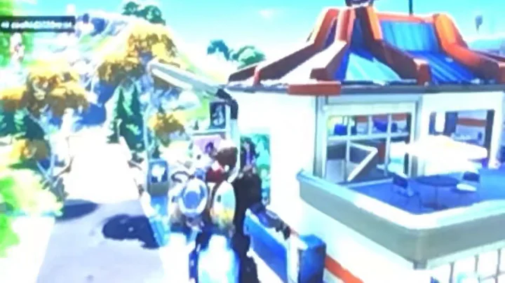 Me playing FortNite party addition