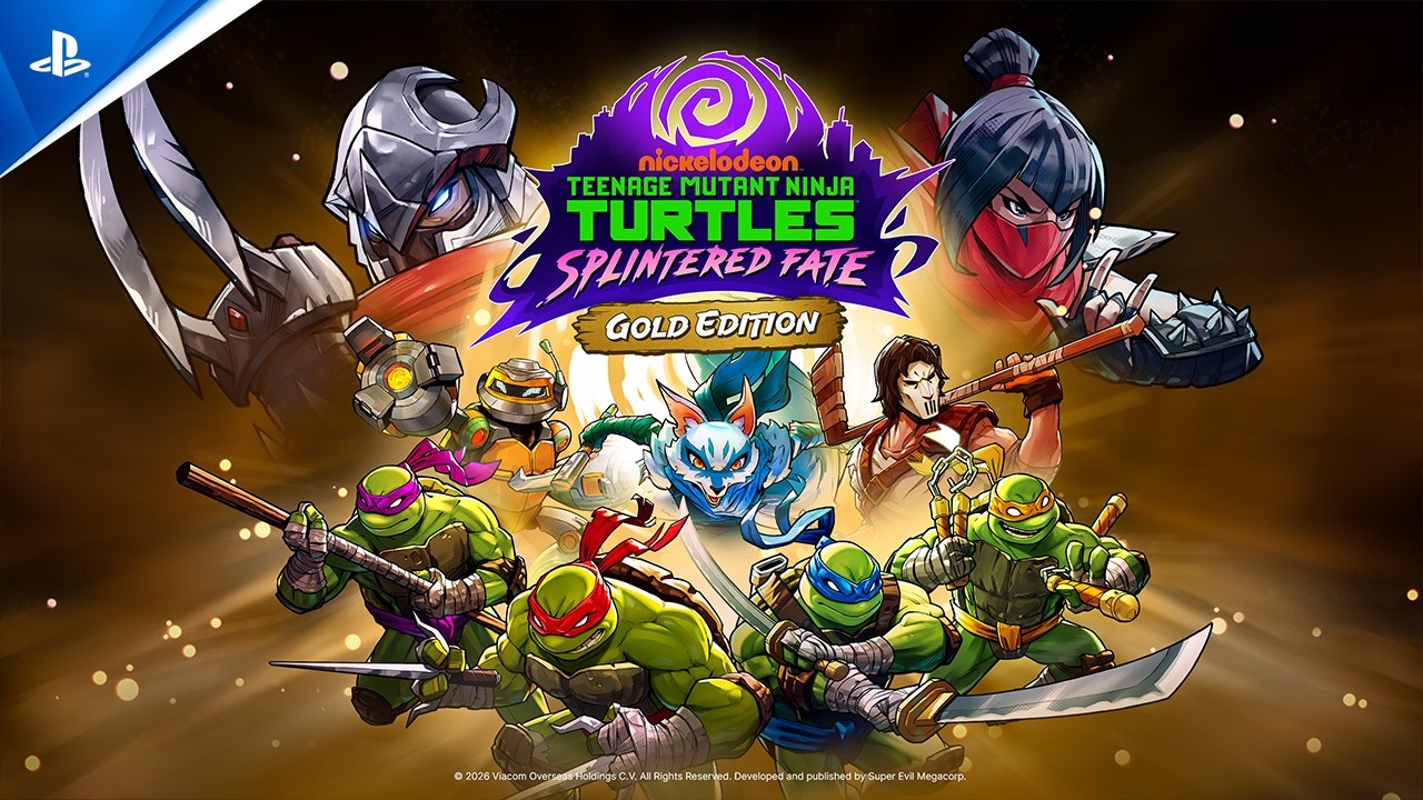 Teenage Mutant Ninja Turtles: Splintered Fate - Gold Edition Launch Trailer | PS5 & PS4 Games