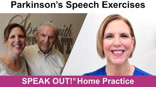 Parkinson’s Speech Exercises: DR. DANIEL R. BOONE