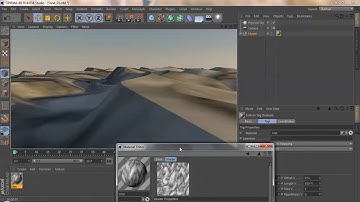 How to create a desert scene in Cinema 4D 05/14