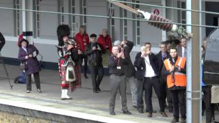 Flying Scotsman At York On The 25Th Of February 2016
