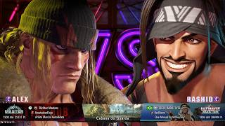 Street Fighter 6 - Richter Masters (Alex) vs REDS-IMBATÍVEL (Rashid)