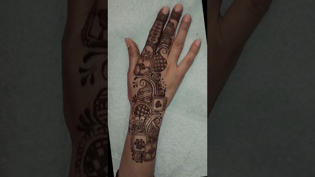 Easy and Simple Mehandi Designs ❤️😍 