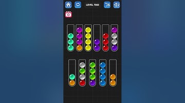 Ball Sort Puzzle by Guru Game: Levels 7061, 7062, 7063, 7064, 7065