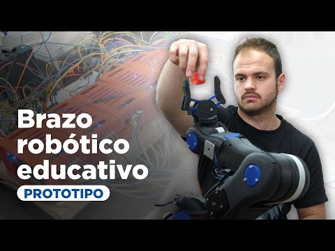 Brazo robótico educativo impreso en 3D | Prototipo