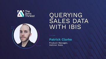 Querying Sales Data With Ibis