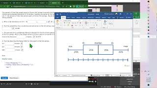 Mth128 Chapter 7 quartiles and normal curve