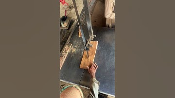 Tree straightness polishing process- Good tools and machinery make work easy