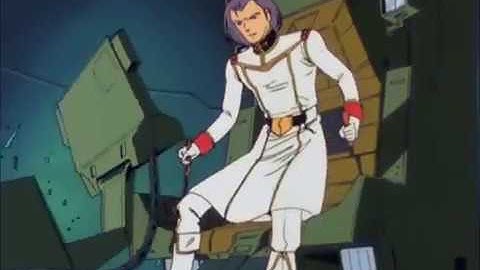 Z Gundam waverider crash