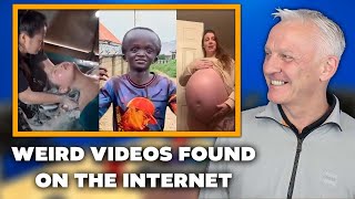 Weird Videos Found On The Internet REACTION | OFFICE BLOKES REACT!!