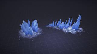 Ice Impact VFX For Unity (Demo)