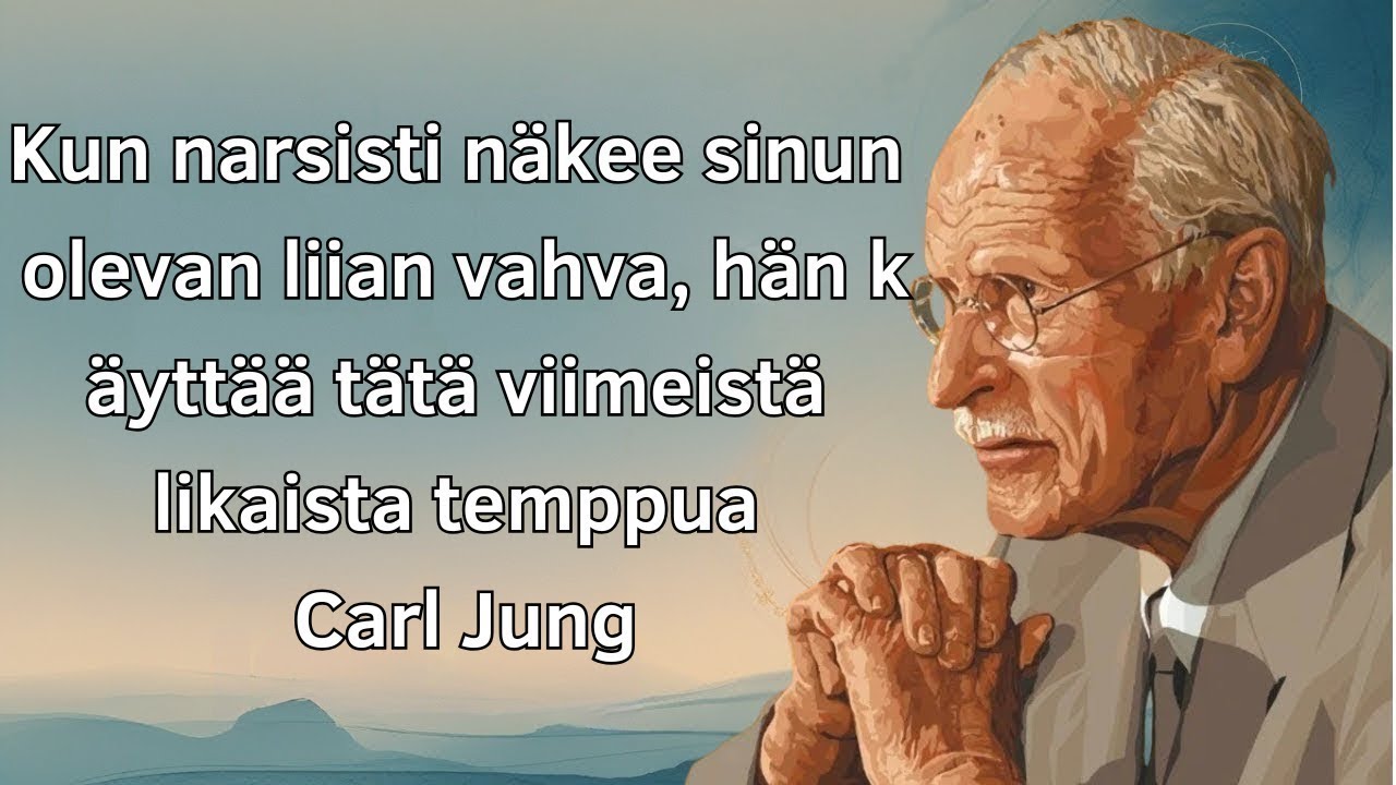 Kun narsisti huomaa vahvuutesi, hän käyttää tätä viimeistä likaista temppua – Carl Jung