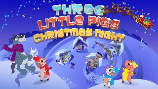Christmas Night: Three Little Pigs Adventure Available at the AppStore and Amazon screenshot 2