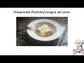 Receta de pasticho o lasagna (#receta, #pasticho, #lasagna)