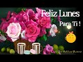 Feliz lunes para ti tengas un hermoso da