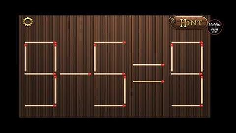 How to solve the viral Matchstick Math puzzle? 9-5=9 part :- 1