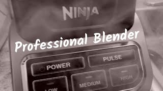 Ninja Professional Blender Review | Smoothie Recipe