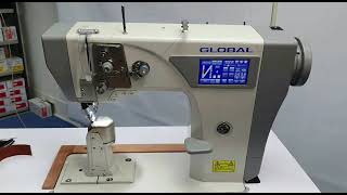 Global LP 2881 series - High speed postbed sewing machine